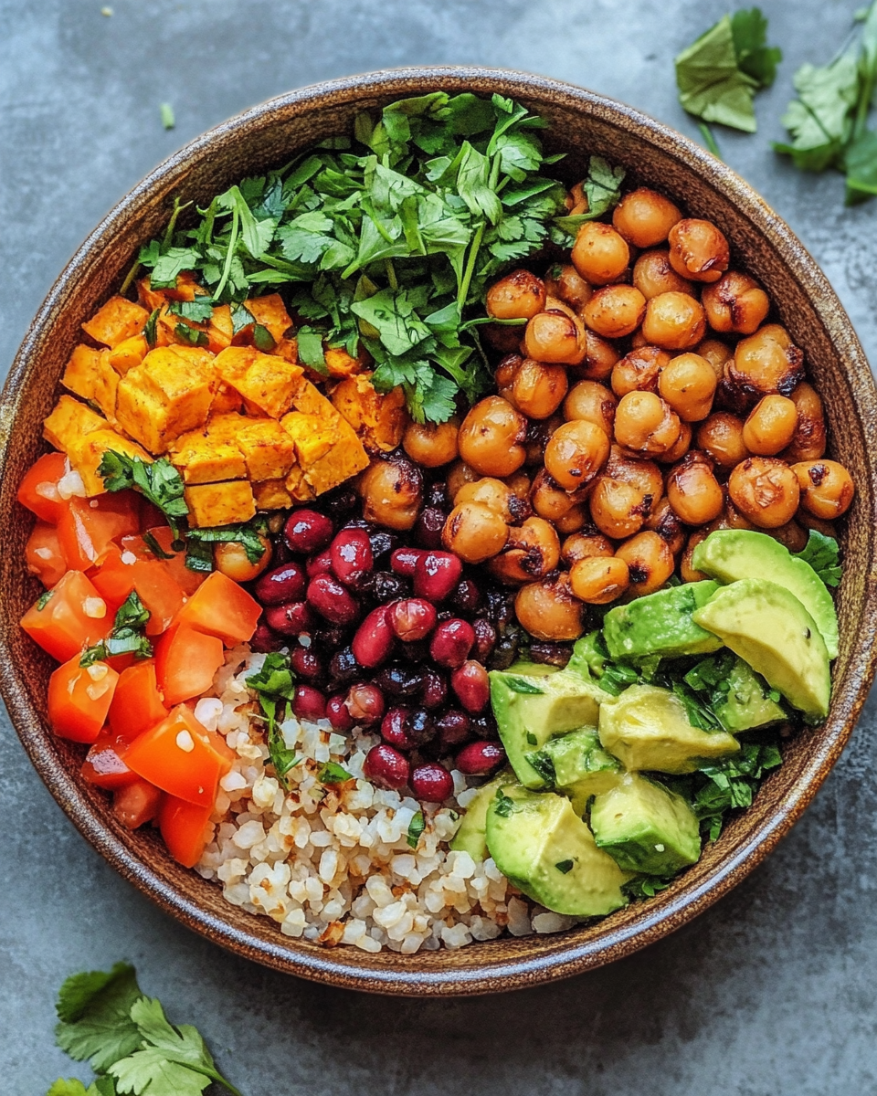 Finished plant-based kale and bean dish with Parmesan