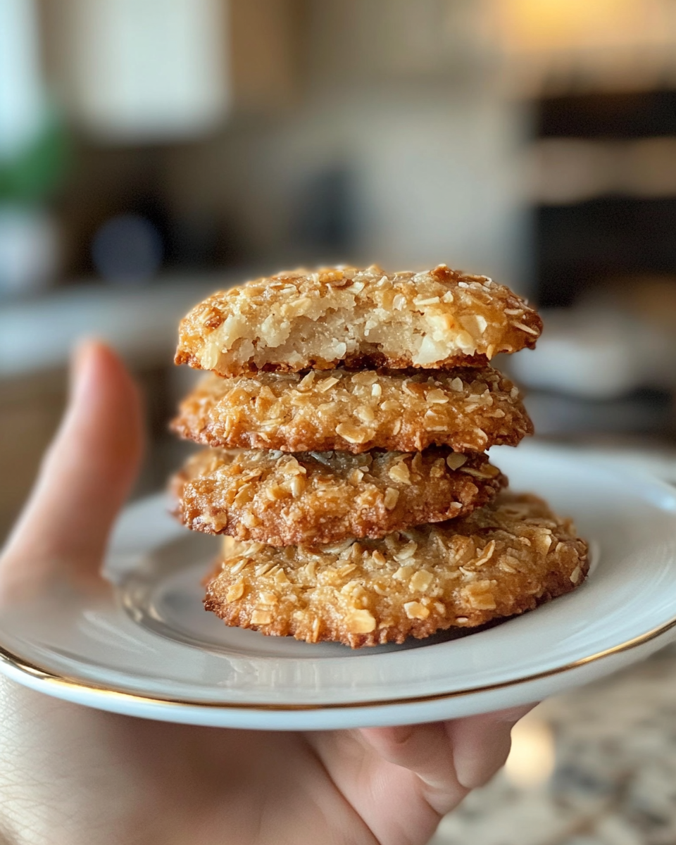 Almond coconut cookies fresh from the pressure cooker