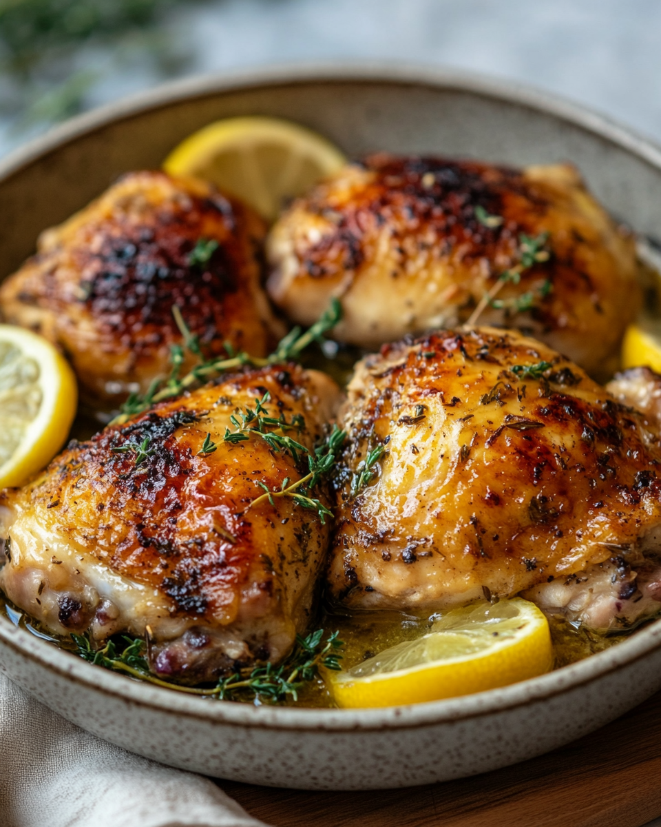 Pressure cooker cooking seasoned chicken