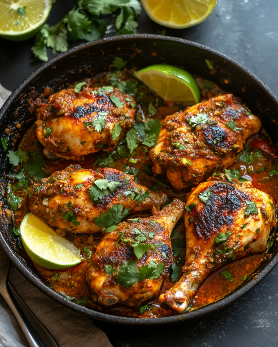 Pressure cooker warming chimichurri sauce