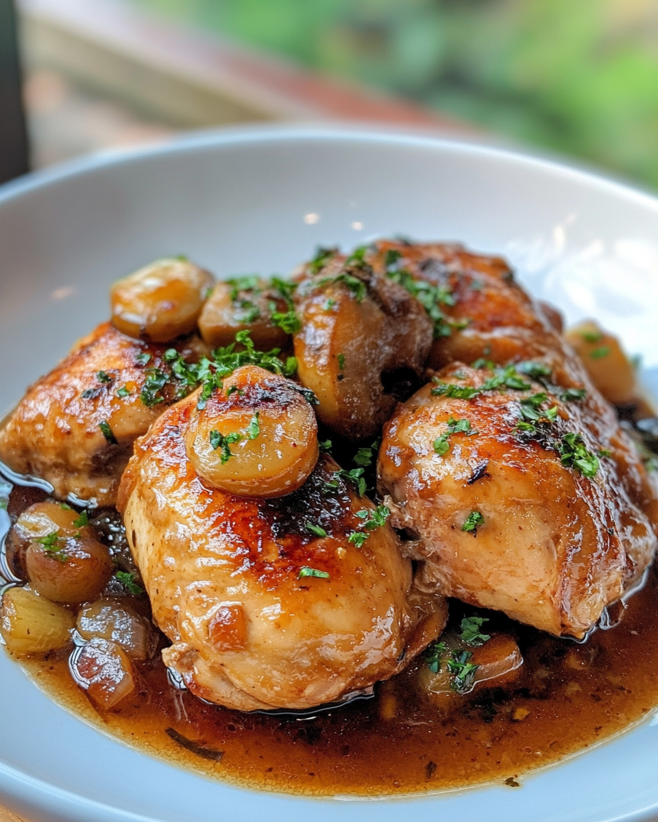 Braised Catalina Chicken in pot