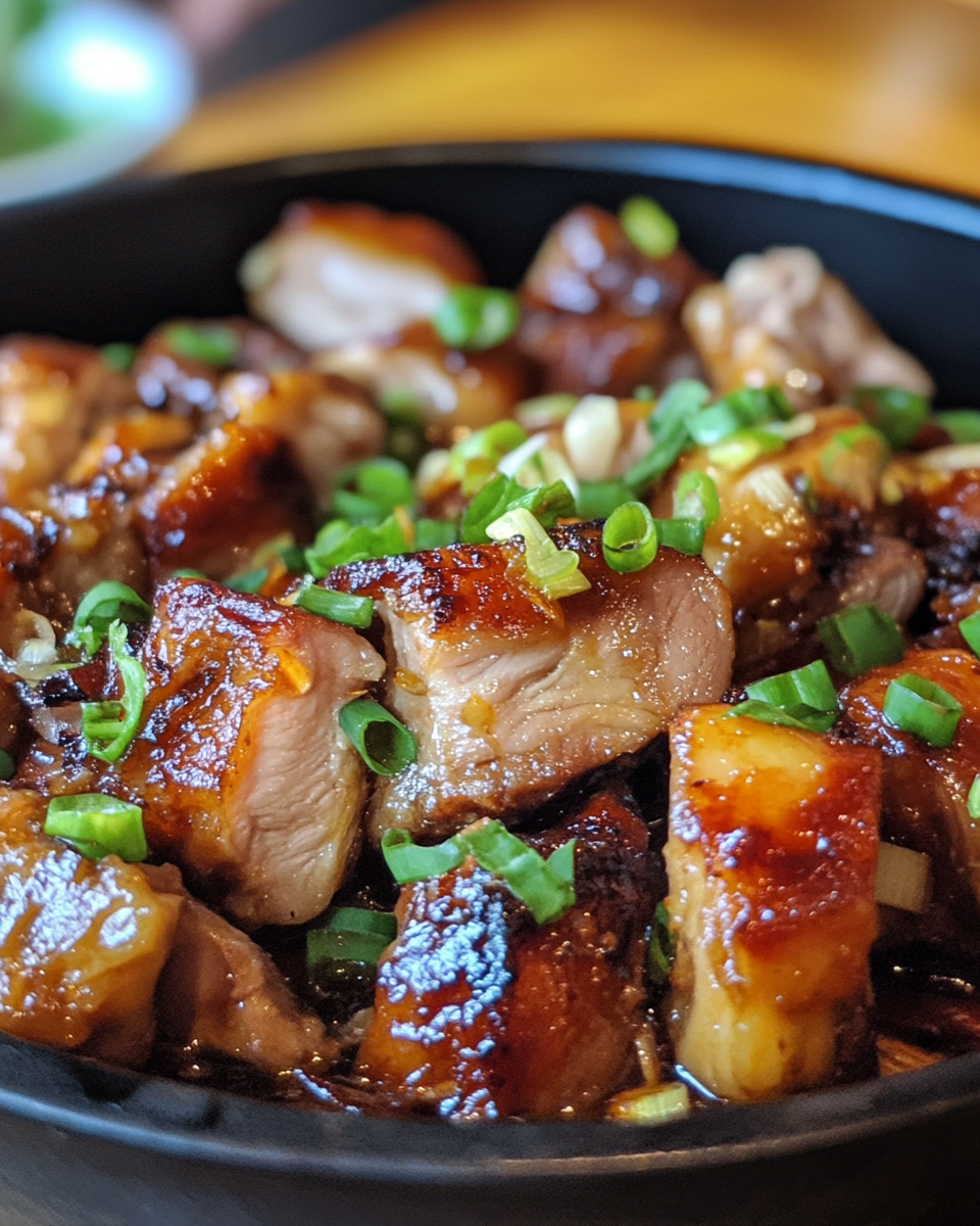 Sliced char siu chicken with dipping sauce