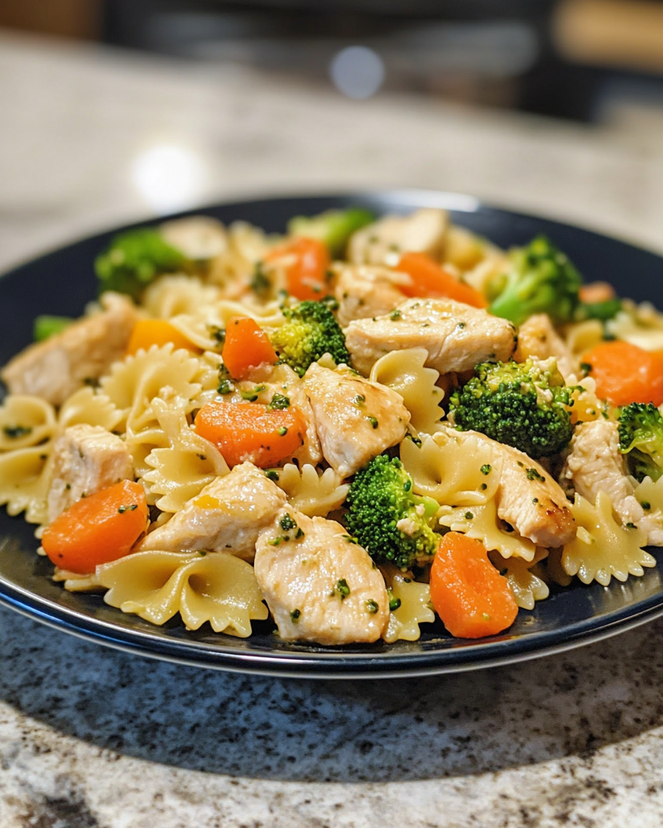 Creamy macaroni cheese with broccoli and melted cheddar