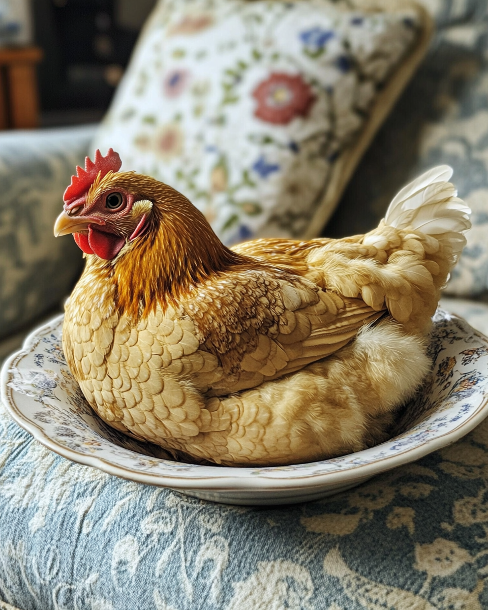 Chicken Pillows dipped in melted butter and breadcrumbs