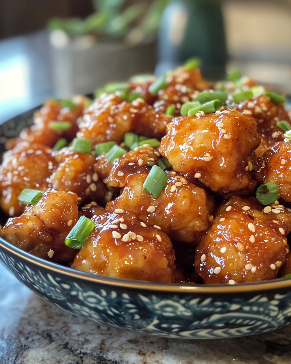 Cooking Sweet Fire Chicken in pressure cooker