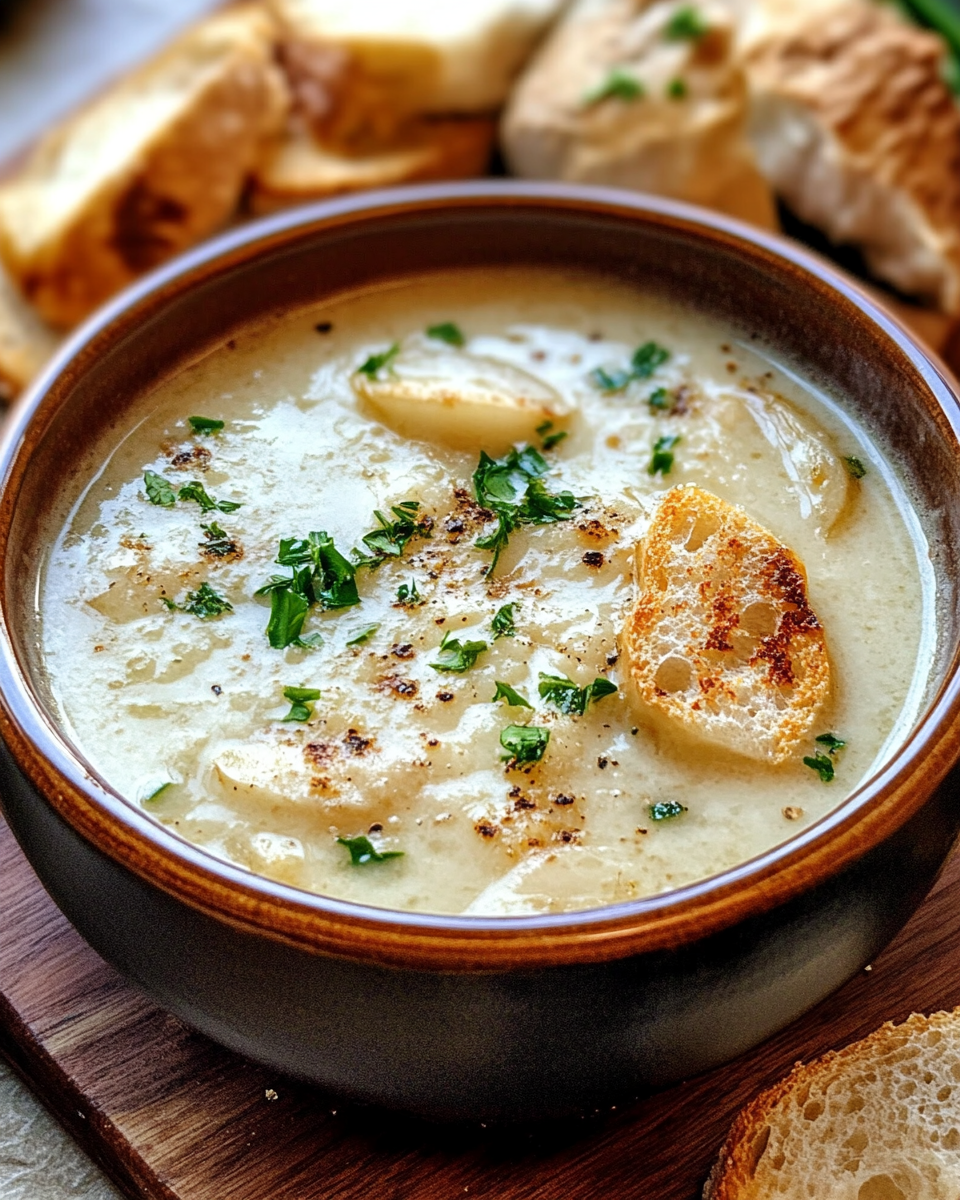 Ingredients for Garlic Soup