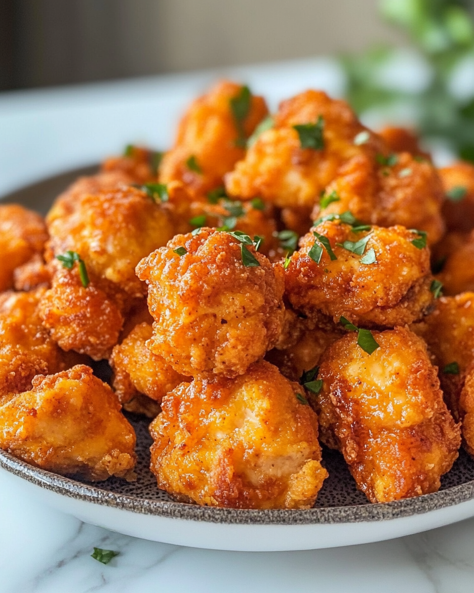Ingredients for garlic butter chicken bites laid out