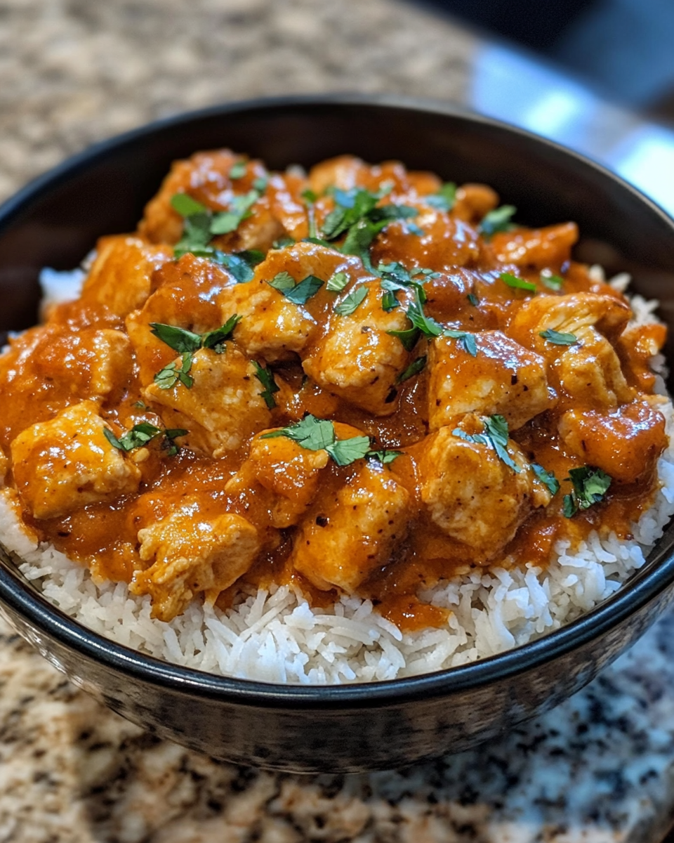 Cooked chicken in pressure cooker