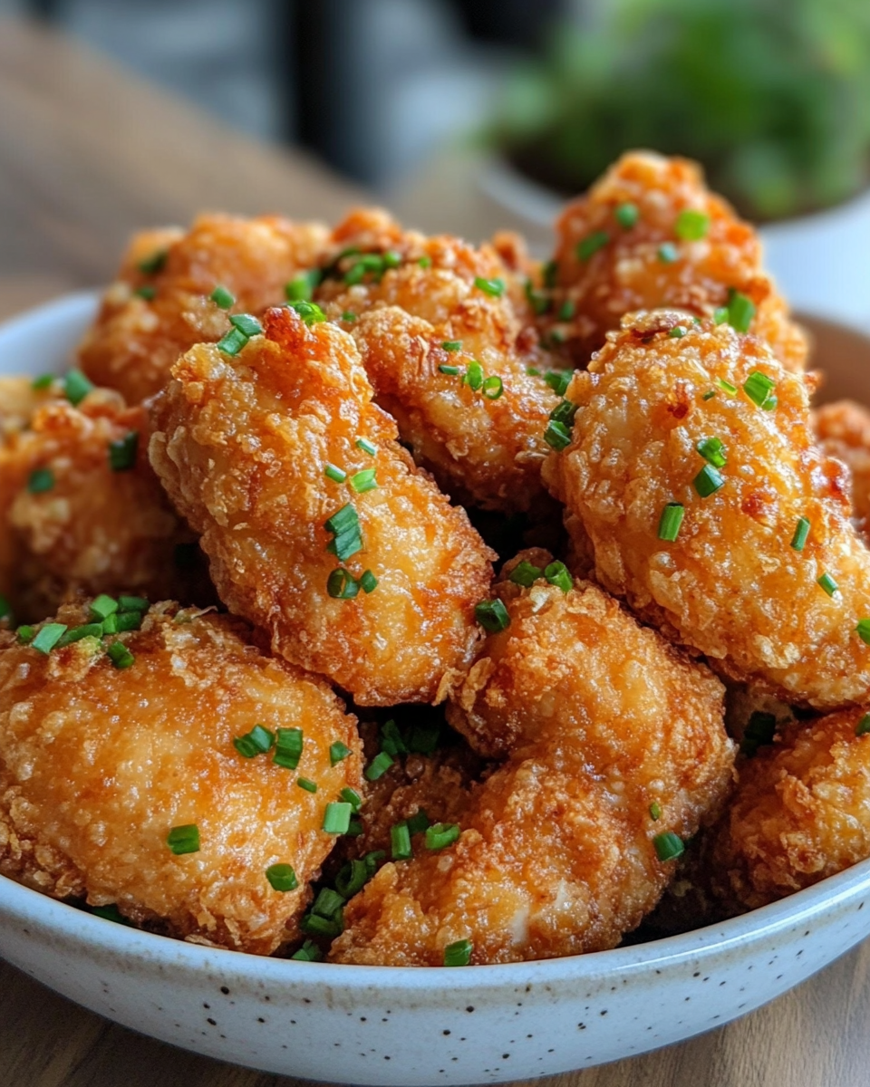 Perfectly cooked Bang Bang Chicken served