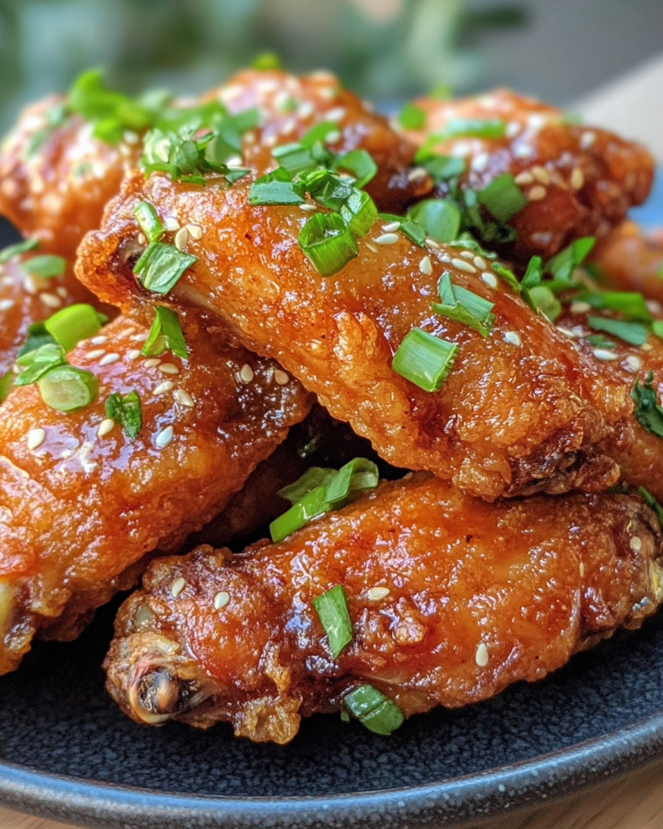 Marinated and coated chicken wings ready for frying