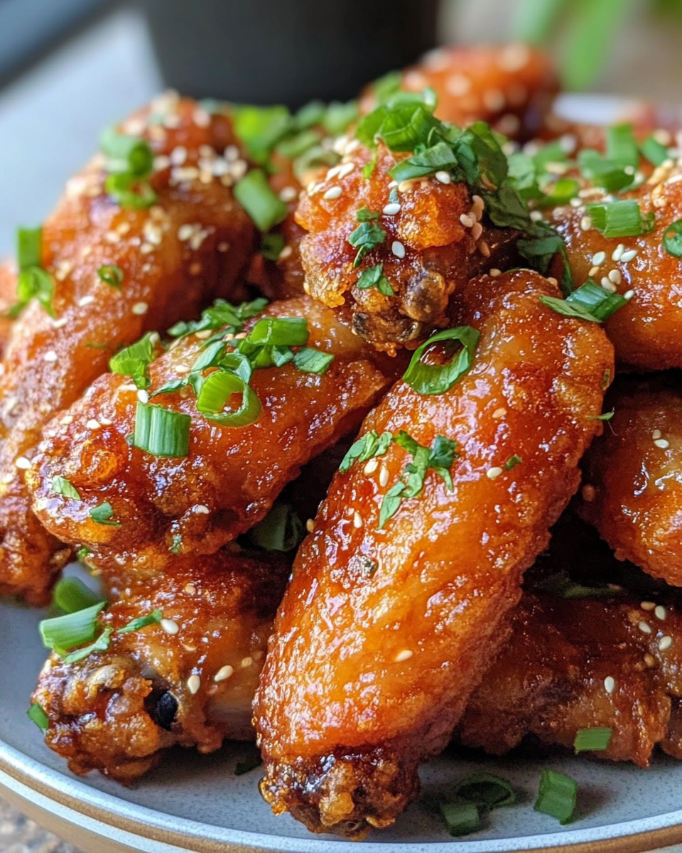 Crispy Chinese Fried Chicken Wings