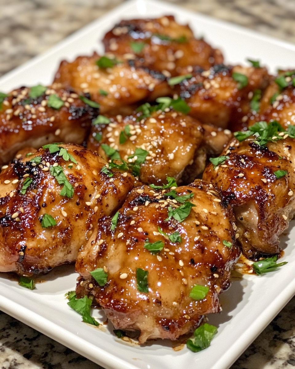 Close up of crispy sesame chicken showcasing sesame seeds and sticky sauce