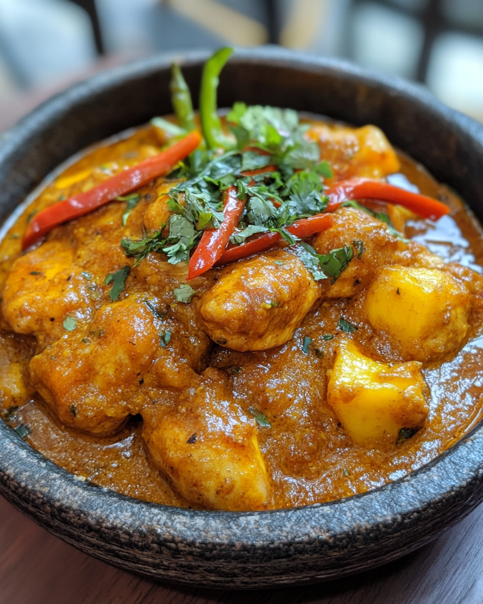 Ingredients for mango chicken curry