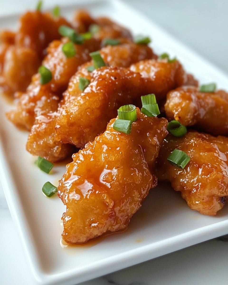Ingredients for orange chicken in bowls