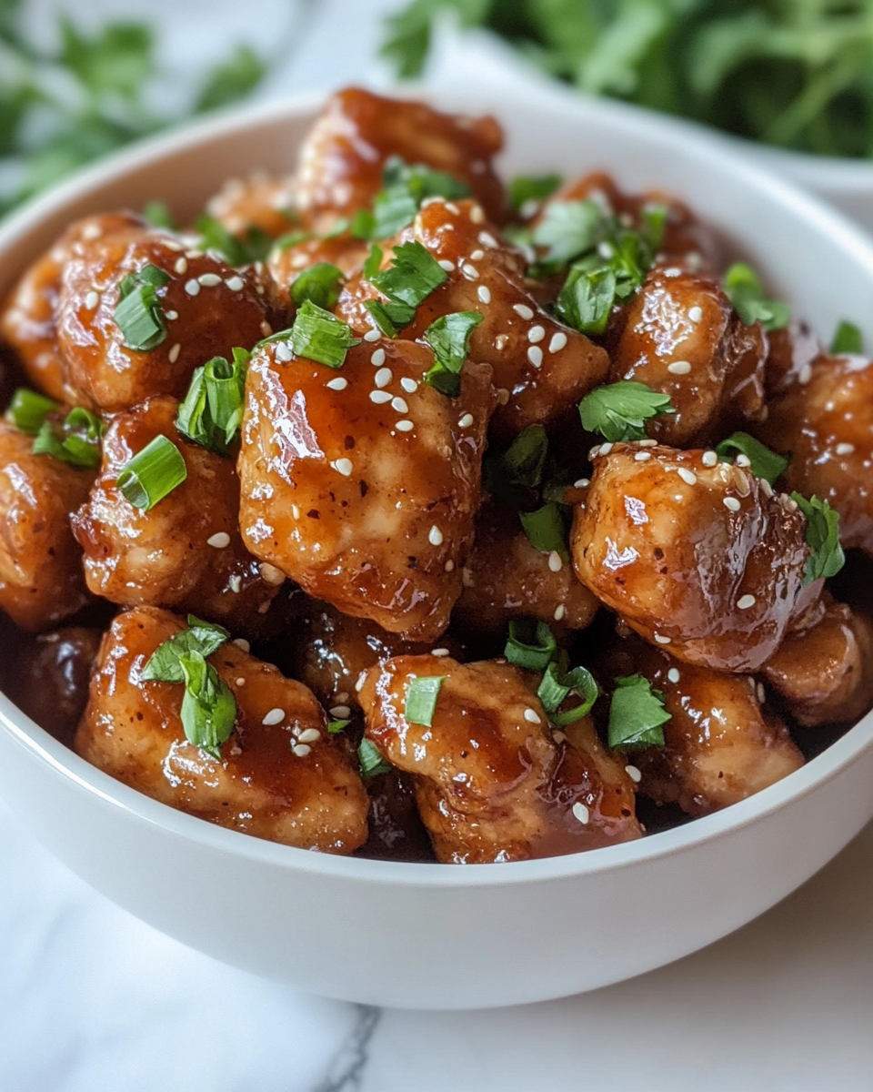Ingredients laid out for honey garlic chicken recipe