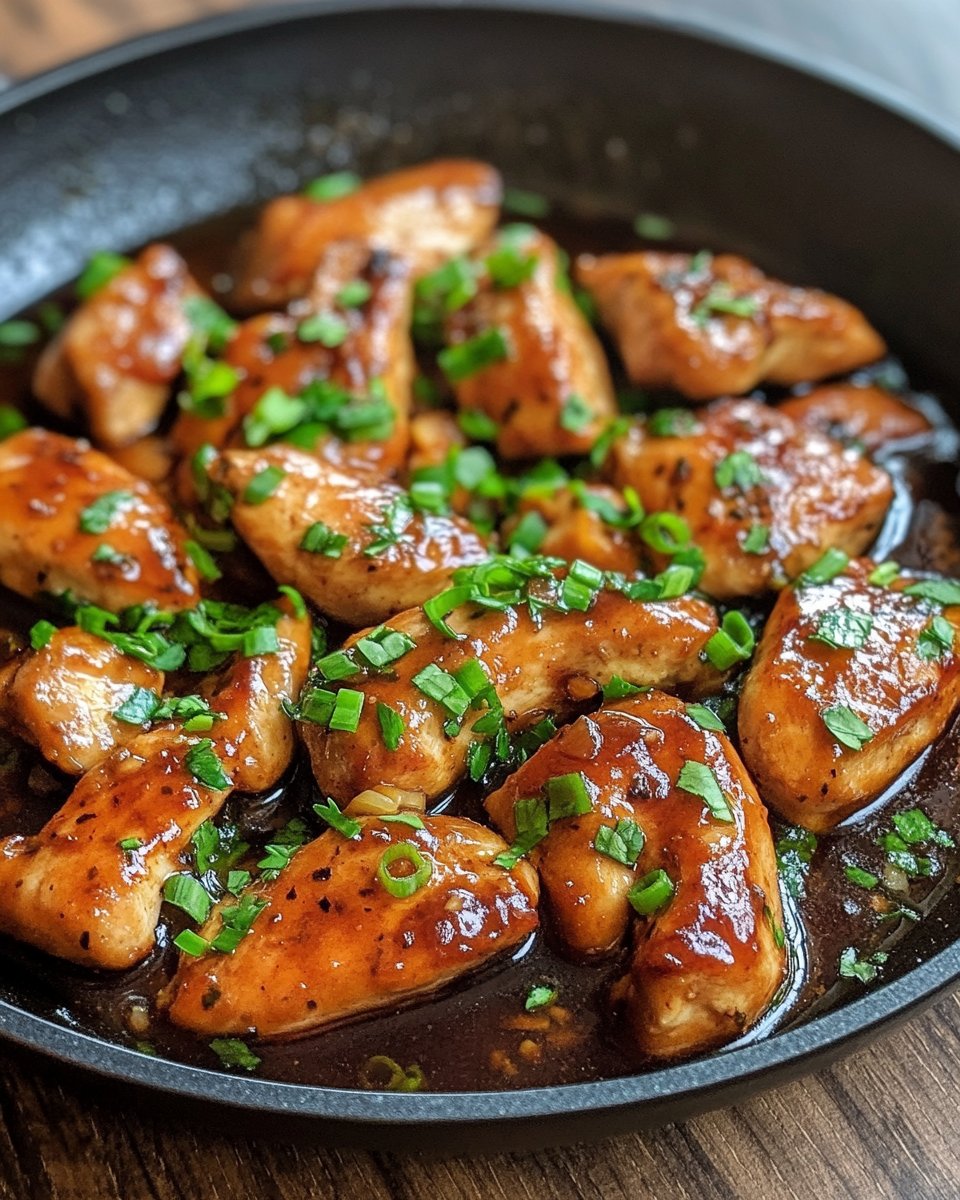 Step by step cooking honey garlic chicken in pressure cooker