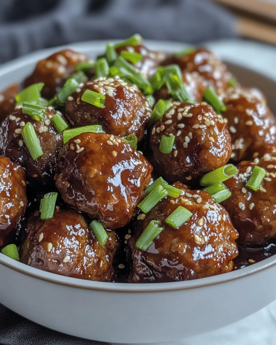 Meatballs cooking in pressure cooker with thick sauce