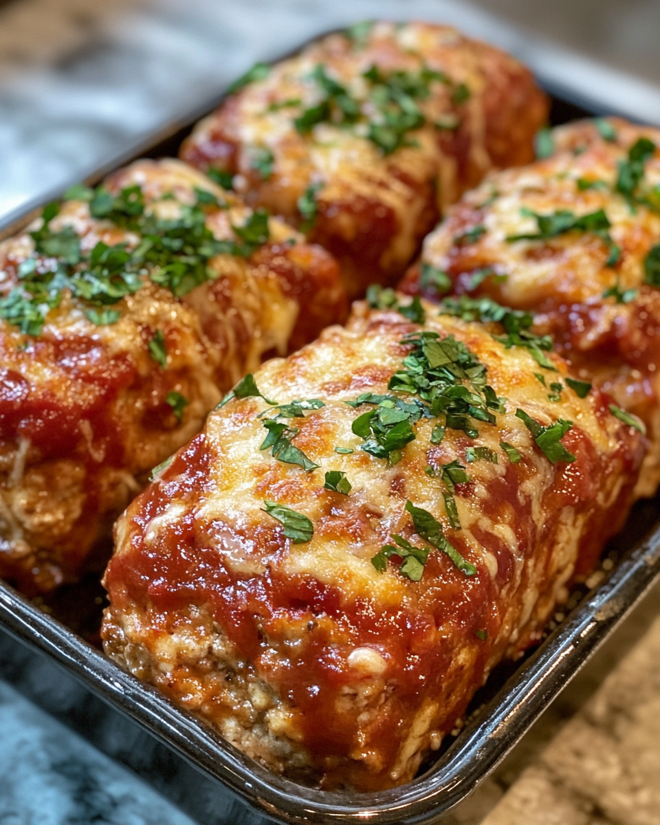 Ingredients for garlic parmesan chicken recipe