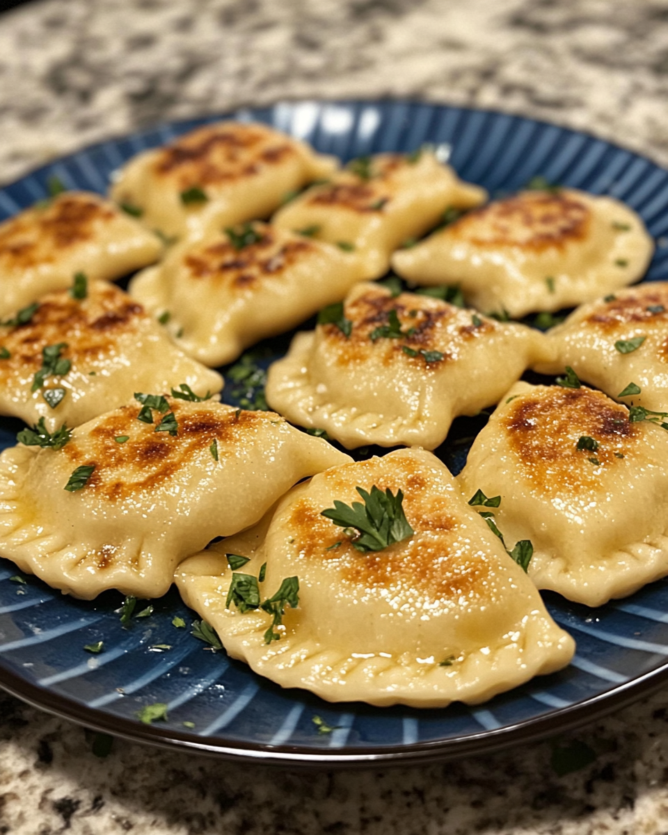 gluten free pierogi raw filling preparation