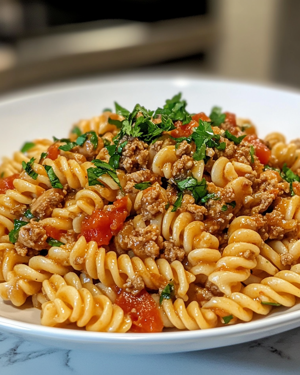 Gordon Ramsay ground turkey pasta preparation