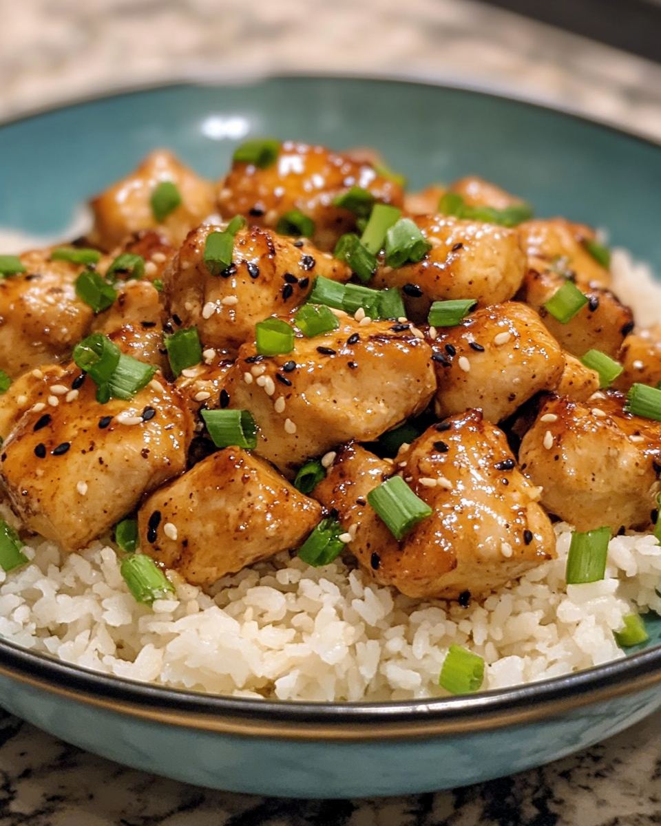 Honey Butter Chicken in a skillet