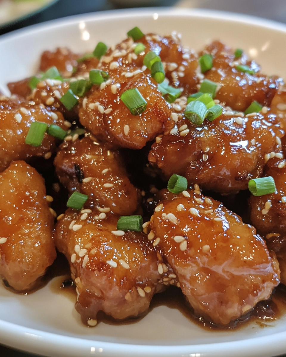 Honey Garlic Chicken in Instant Pot