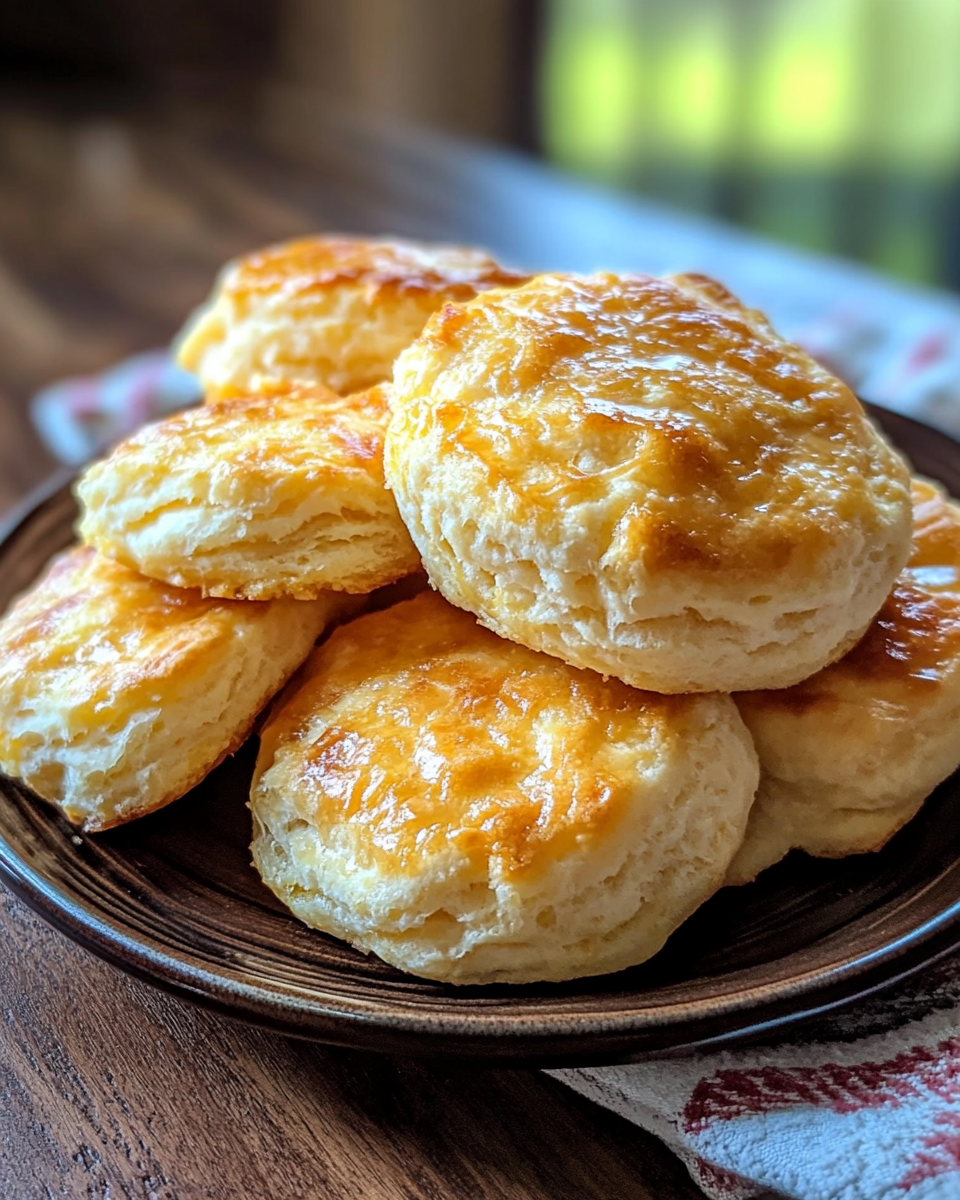 Chicken Pot Pie with Cheddar Chive Biscuits