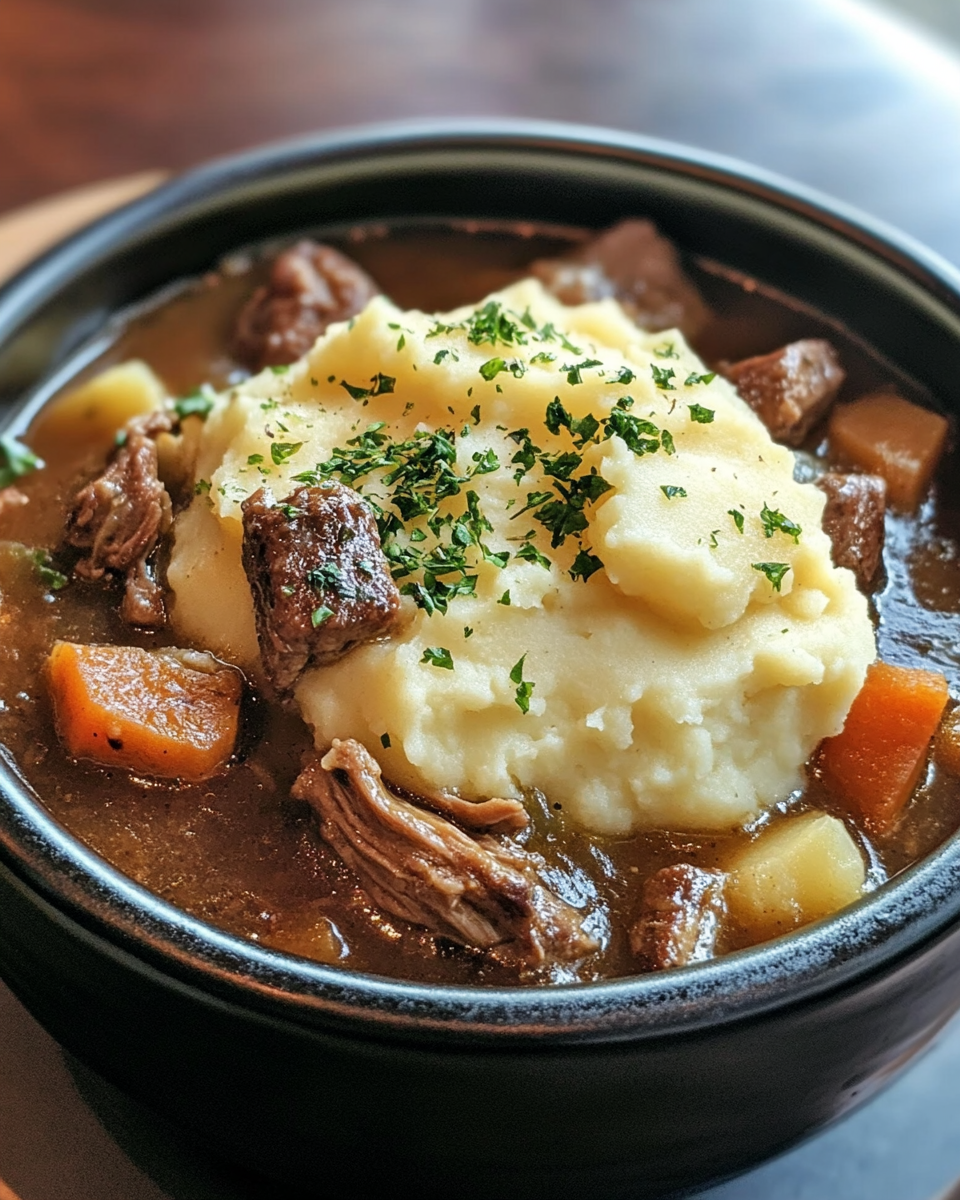 Preparing ingredients in pressure cooker