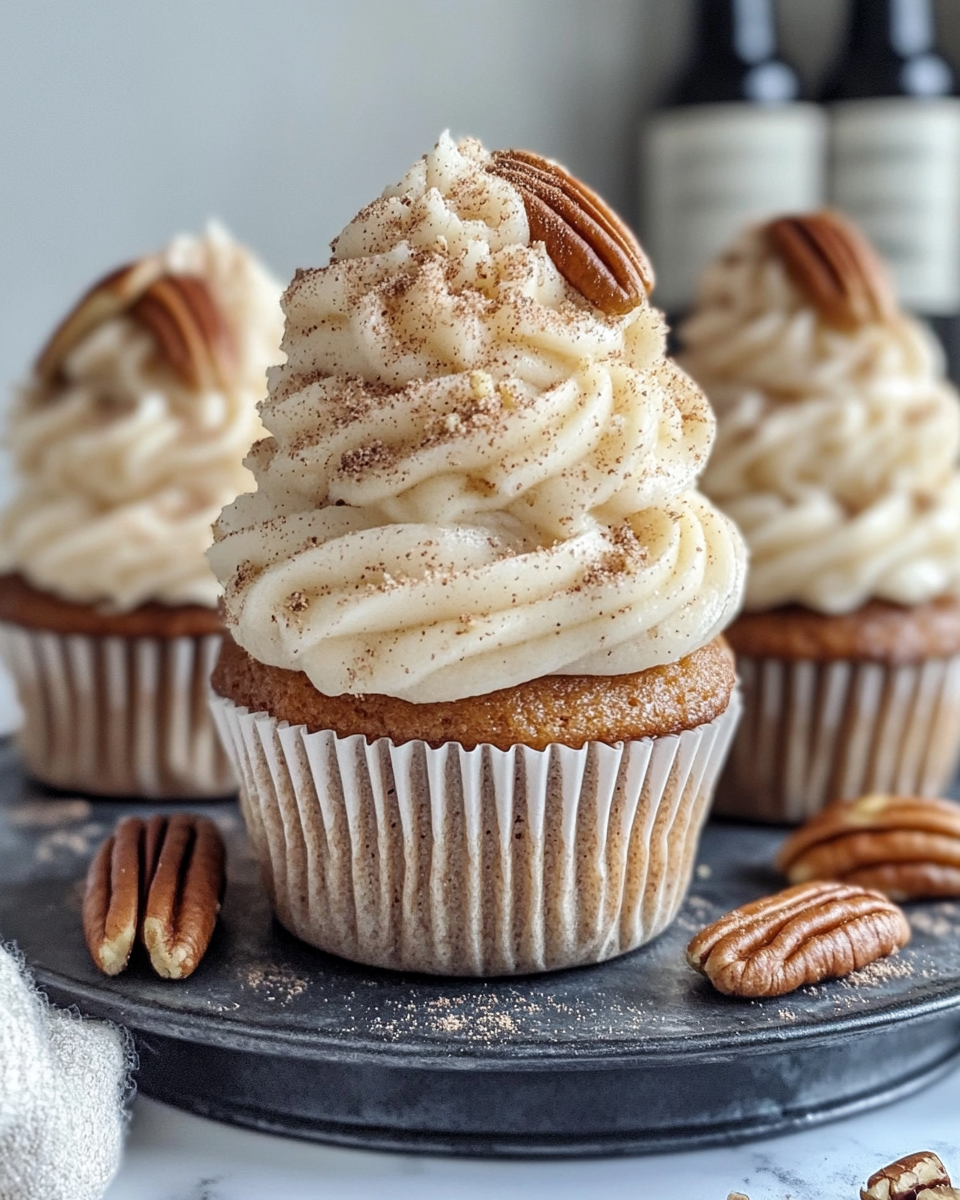 Baked muffins cooling on a wire rack