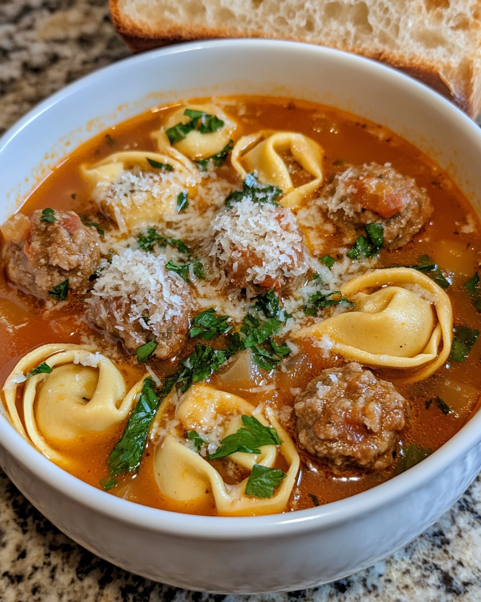 Tomatoes simmering with garlic and herbs