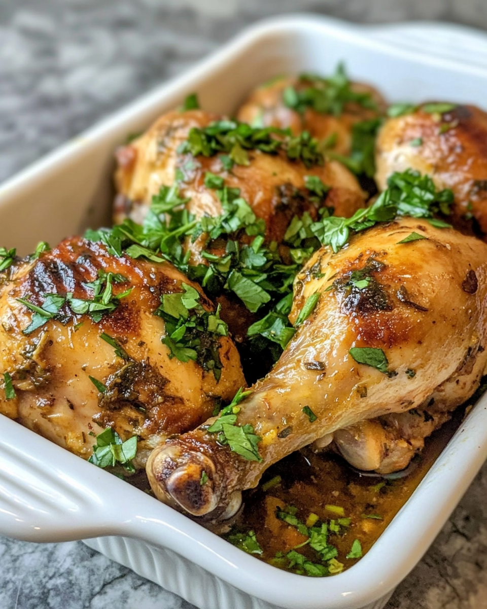 Golden baked chicken with parmesan crust