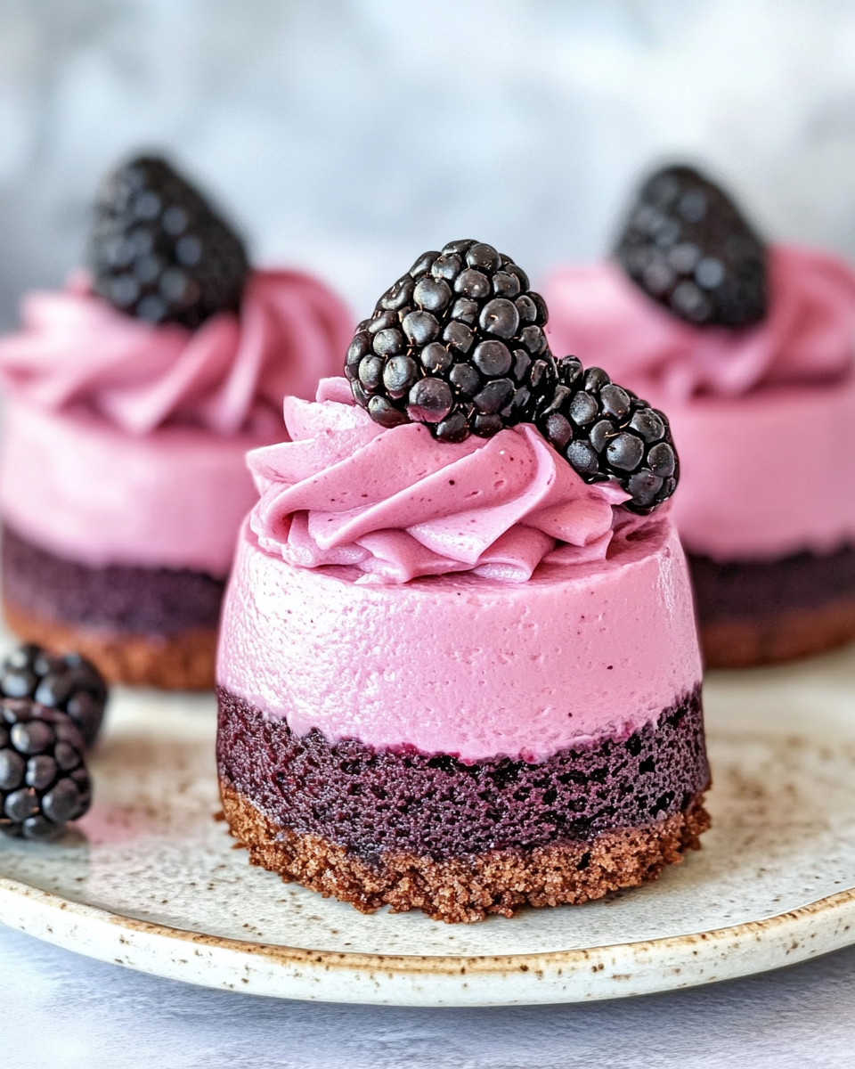 Ingredients for blueberry mousse cakes laid out