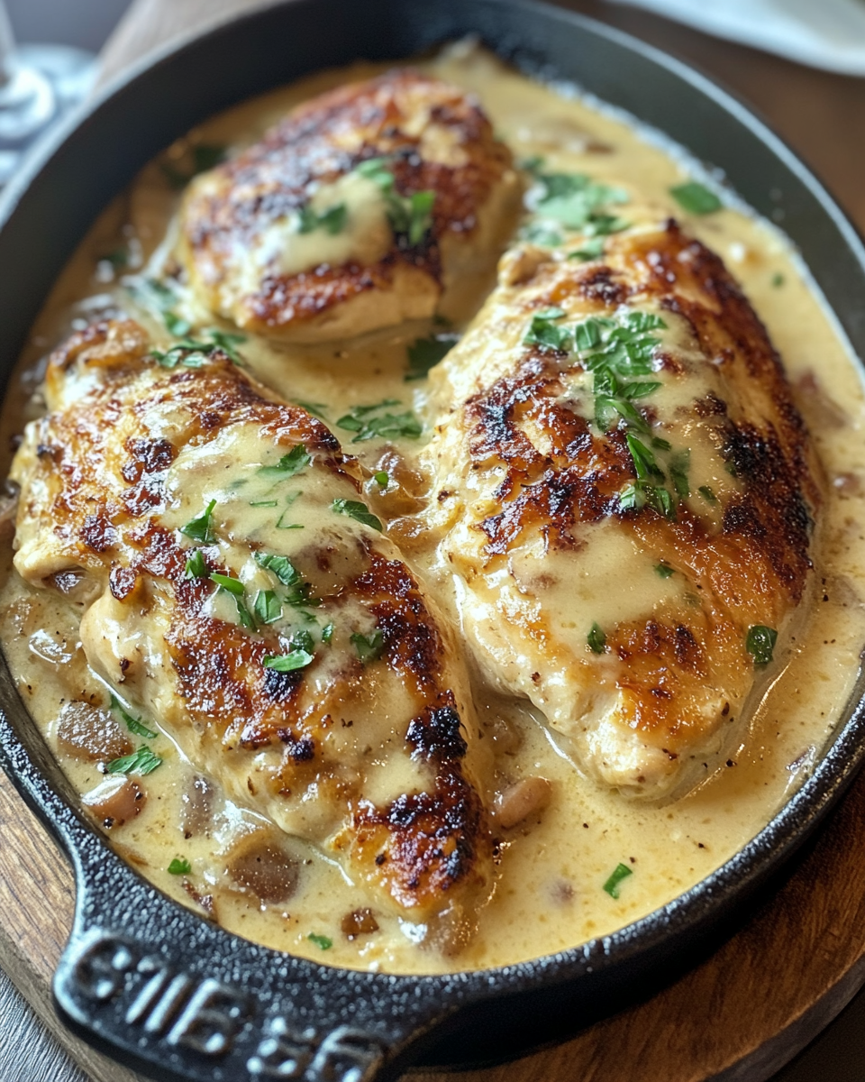 Final creamy Pasta Da Vinci dish