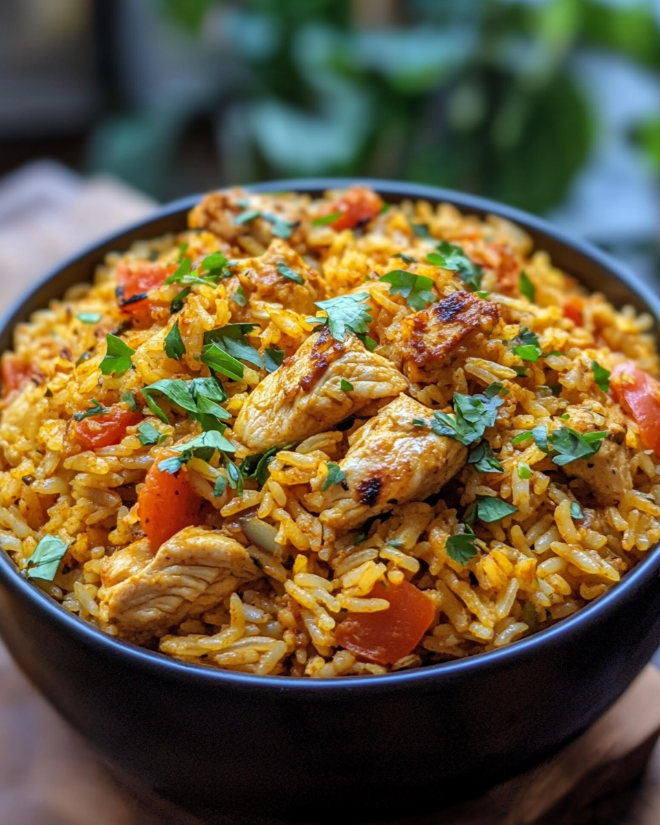 Step by step pressure cooker chicken rice