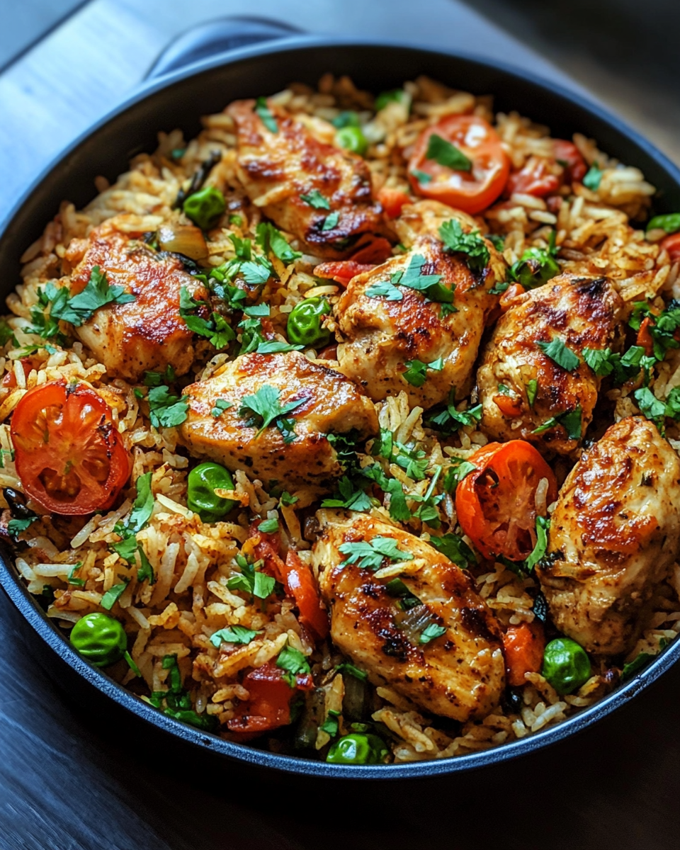 Delicious first bite of shawarma chicken and rice