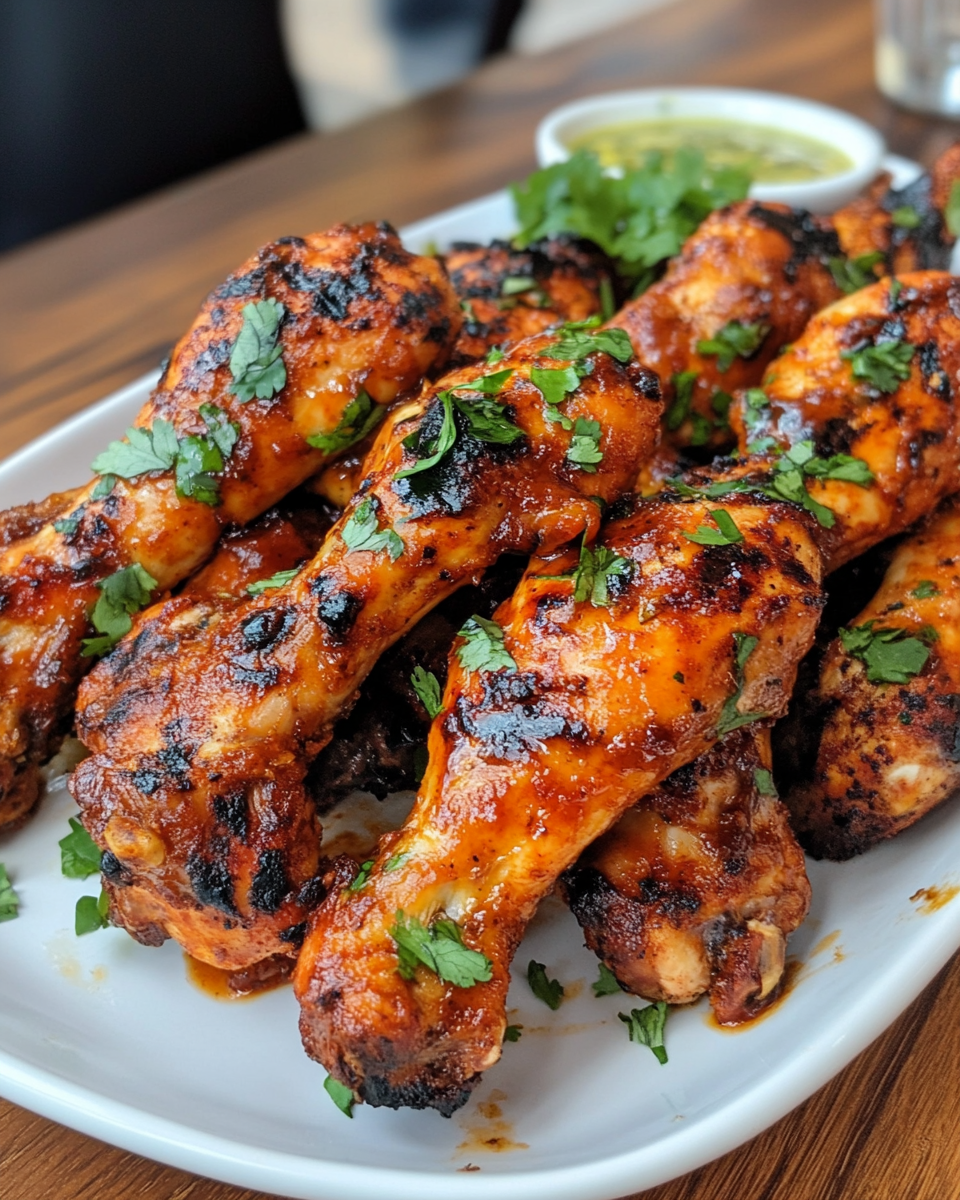 Peri Peri chicken cooking in pressure cooker