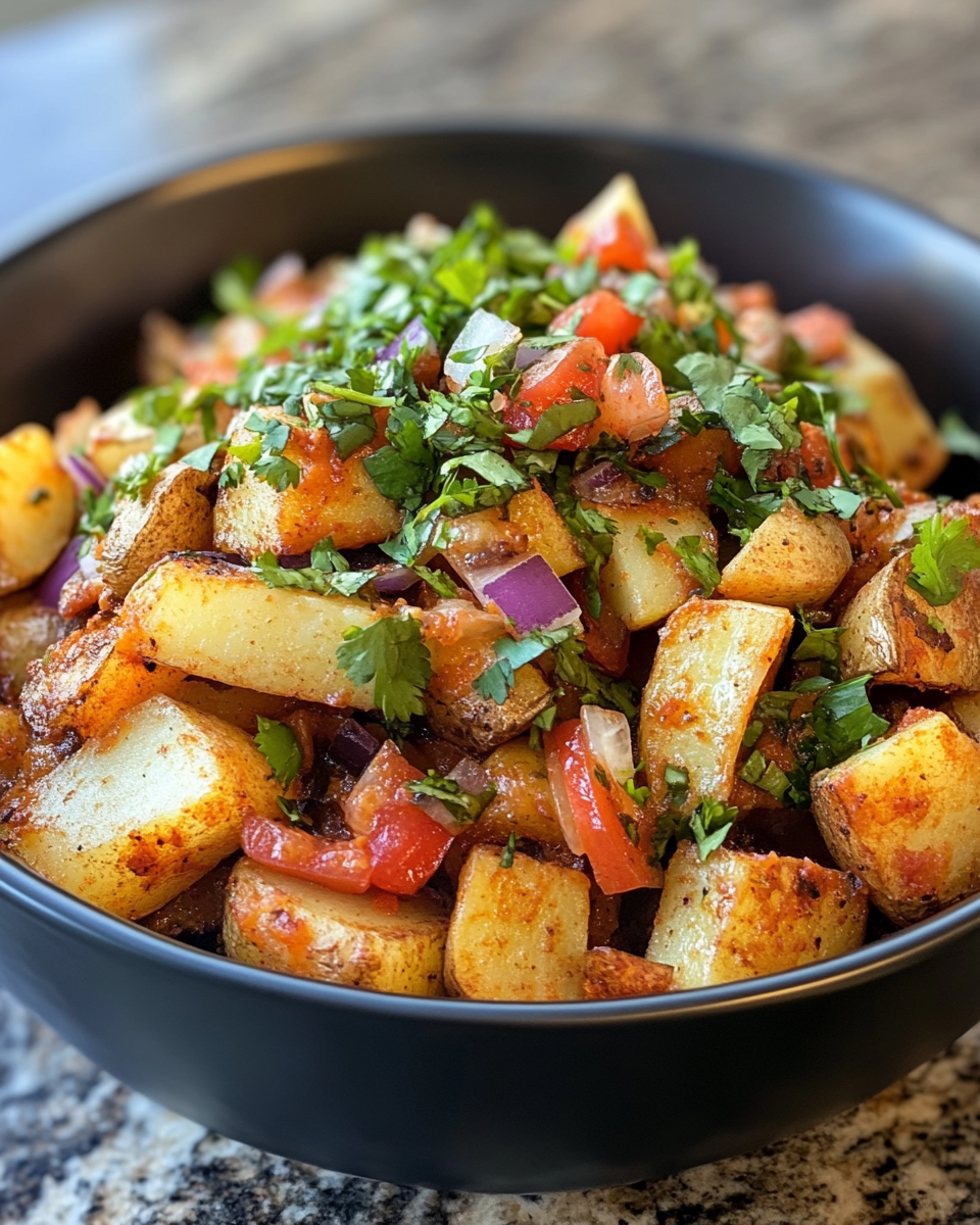Ingredients lined up for cooking