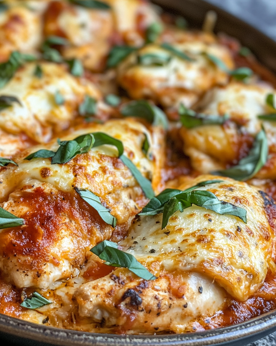 Tender cooked Italian angel chicken with creamy sauce