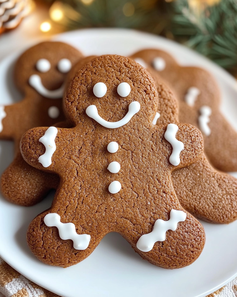Gingerbread cookie dough and steps process
