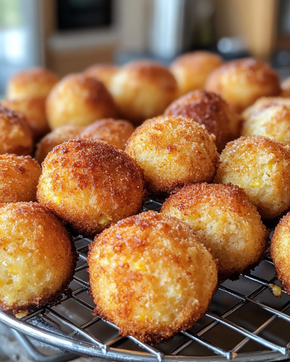 Honey Butter Cornbread popping out of the pressure cooker
