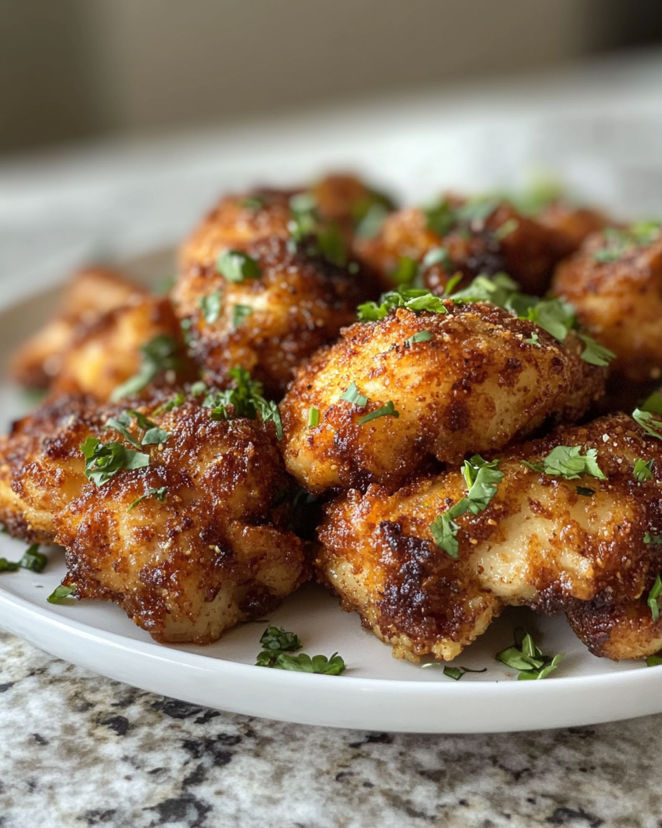 Spicy Brazilian coconut chicken in pressure cooker close-up