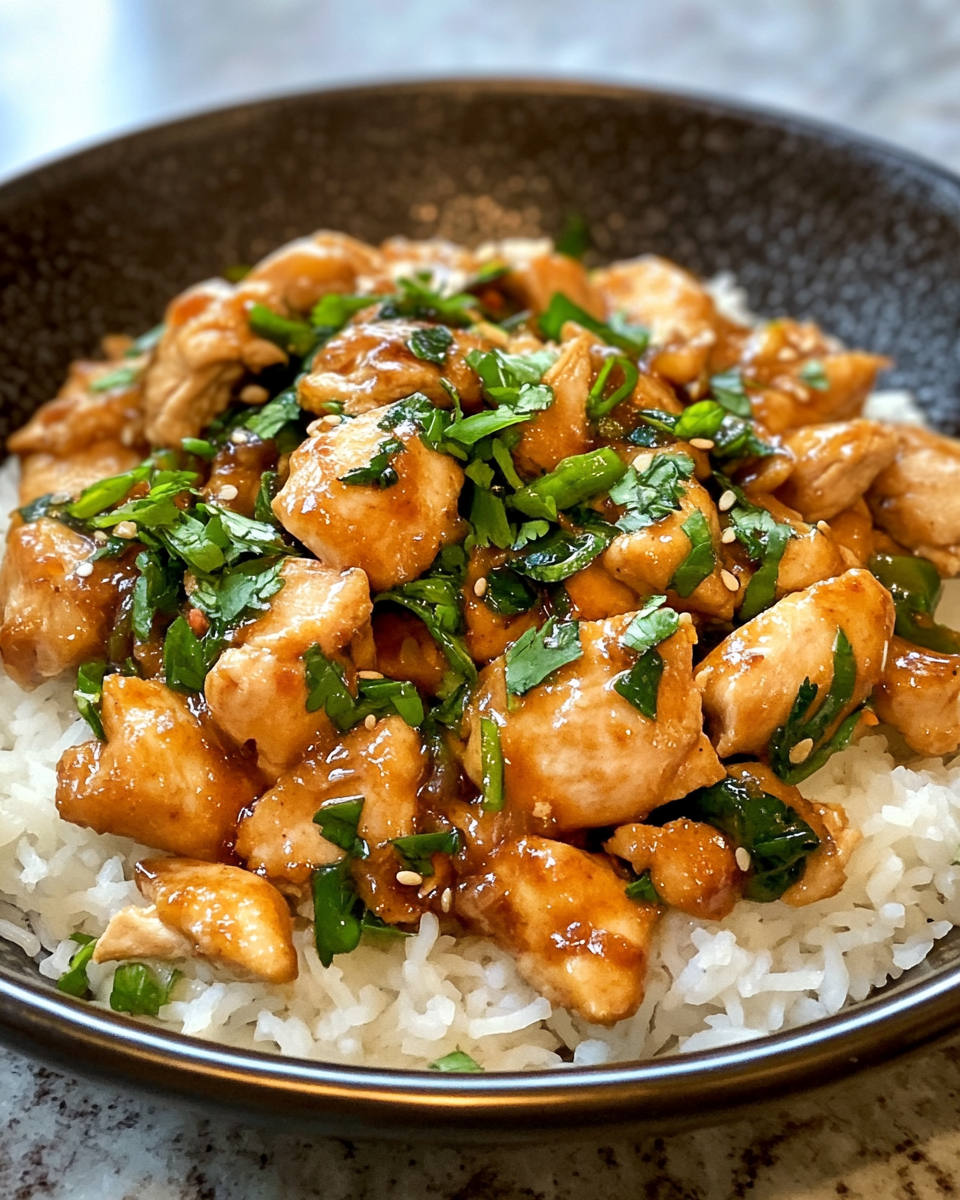 Ingredients cooking in the pressure cooker
