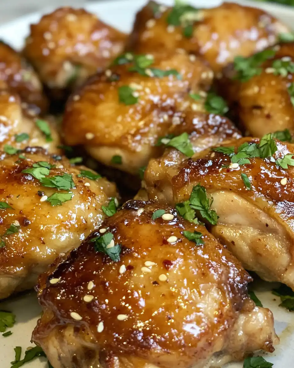 Ingredients for Sticky Thai Chicken