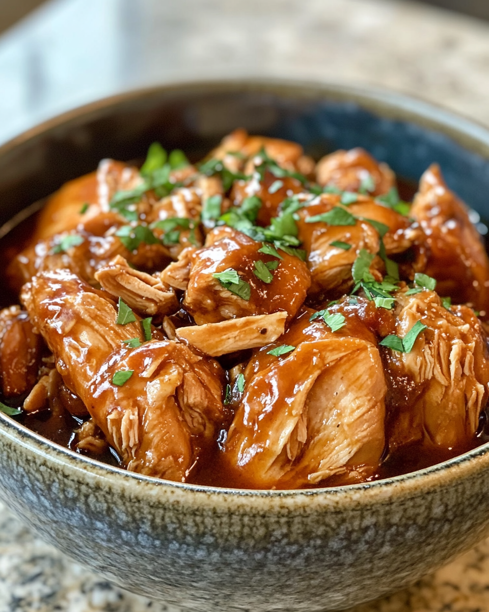 Preparation steps for Sweet Hawaiian Crockpot Chicken in pressure cooker