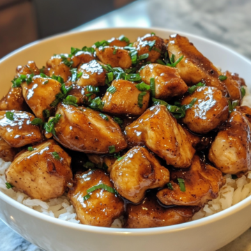 Sweet & Sticky Pineapple Bourbon Chicken – A Dinner Winner! taken with iphone 15 pro max --iw 2 --ar 4:5 --v 6.1 --raw