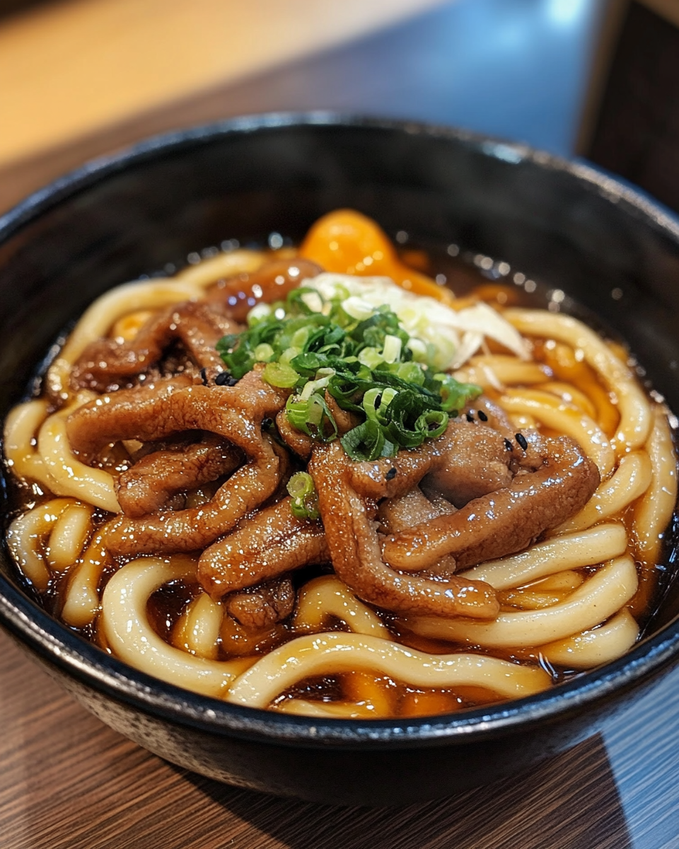 Yaki Udon fresh from the cooker