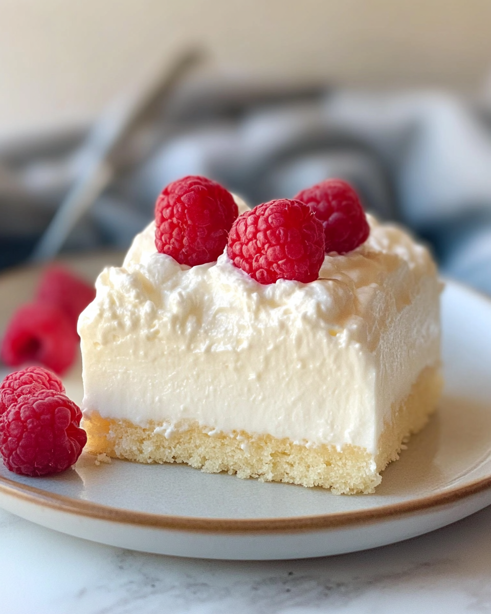 Finished almond cake with slivered almonds topping